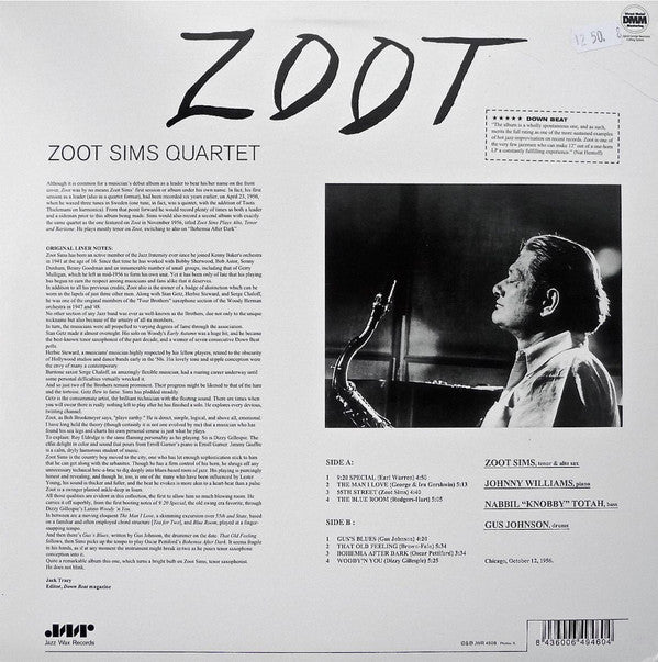 Release: Zoot-Vinyl-Europe-2011-JWR 4508-4501359