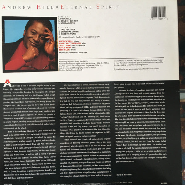 Master Release: Eternal Spirit by Andrew Hill