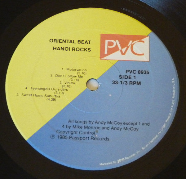 Master Release: Oriental Beat by Hanoi Rocks