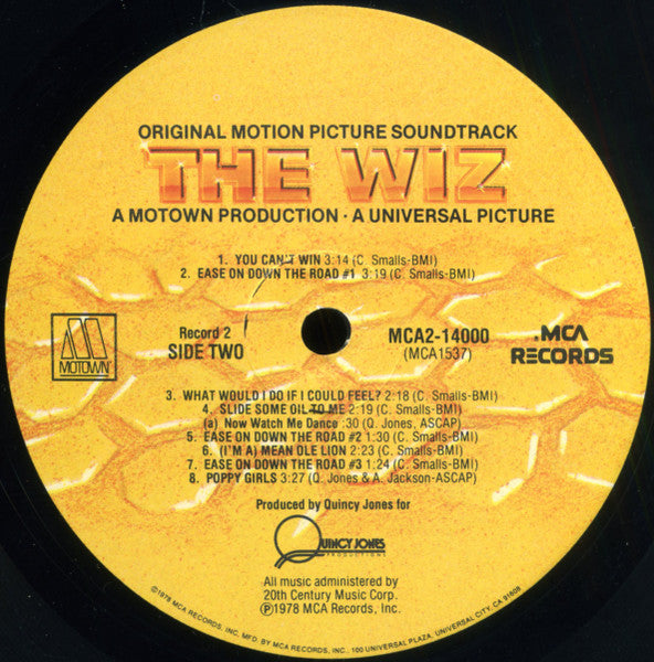 The Wiz (Original Motion Picture Soundtrack)