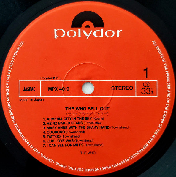 The Who Sell Out