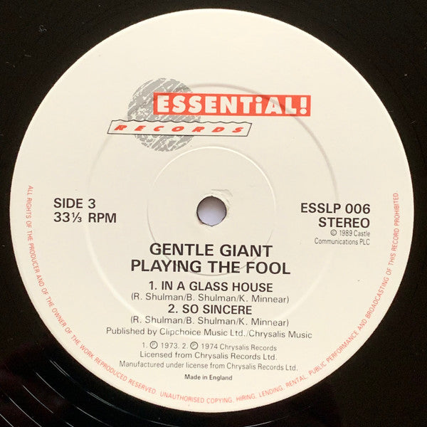 Playing The Fool