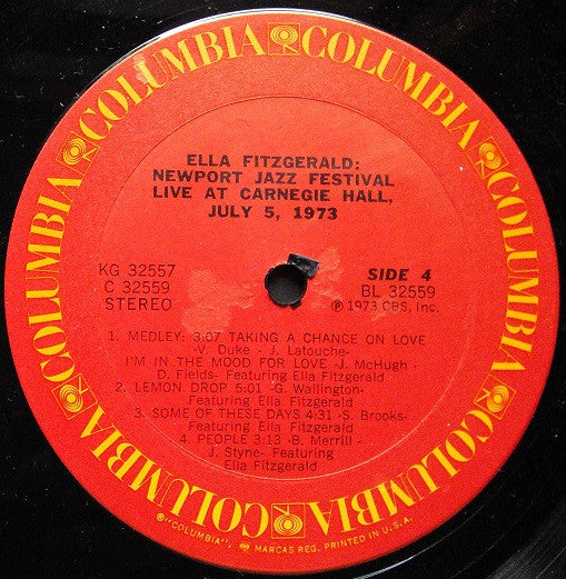 Newport Jazz Festival Live At Carnegie Hall,  July 5, 1973