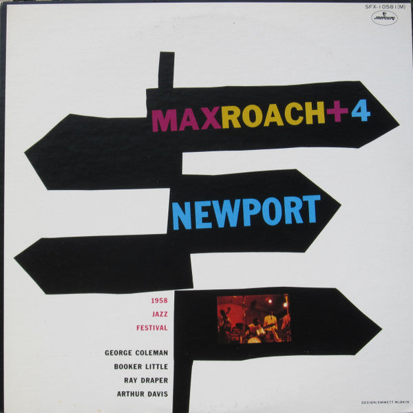 Release: Max Roach + 4 At Newport-Vinyl-Japan-1978-SFX-10581(M), SFX-10581(M)-7095536