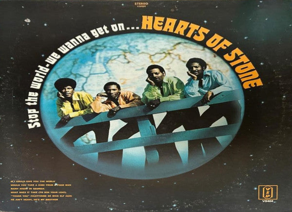 Master Release: Stop The World-We Wanna Get On by Hearts Of Stone