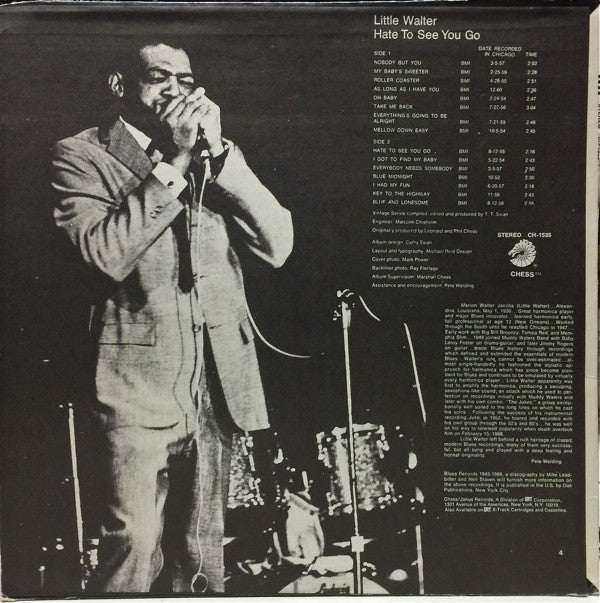 Release: Hate To See You Go-Vinyl-US-None-LP-1535, CH-1535-5396442