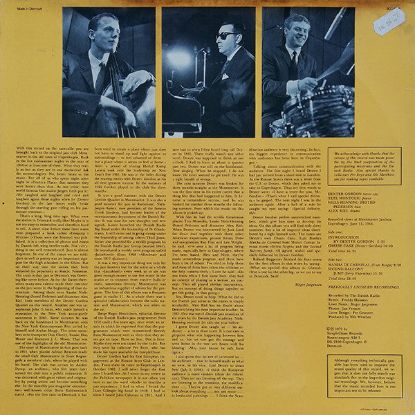 Release: Cheese Cake-Vinyl-Denmark-1979-SCC-6008-3775824