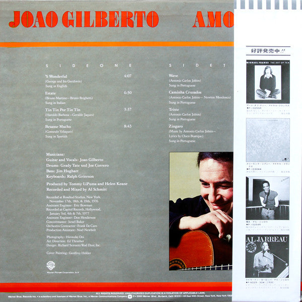 Release: Amoroso-Vinyl-Japan-1977-P-10400W-7848656