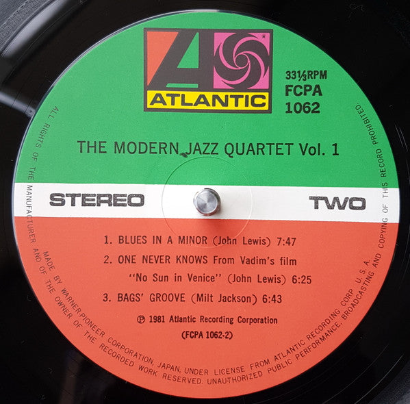 M.J.Q. Vol. 1