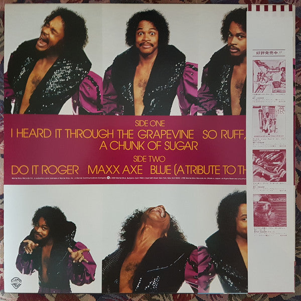Release: The Many Facets Of Roger-Vinyl-Japan-1981-P-11090W-9169393