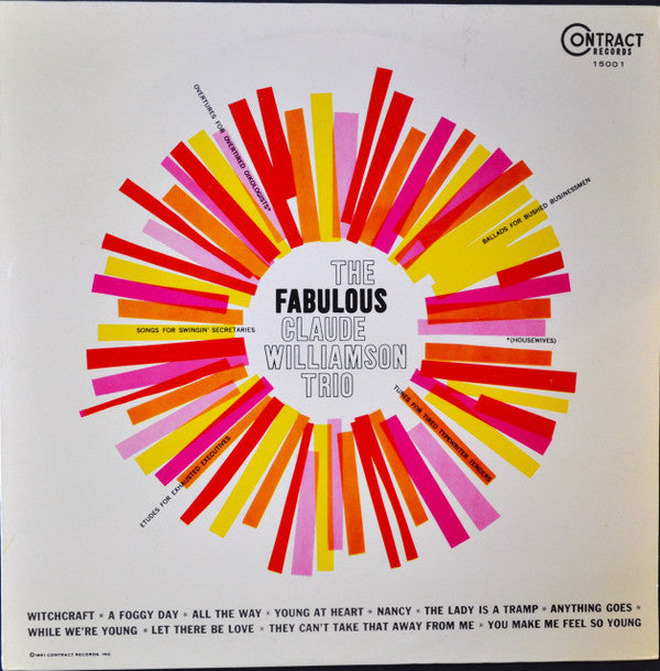 Master Release: The Fabulous Claude Williamson Trio by The Claude Williamson Trio