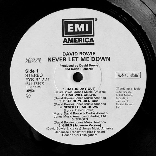 Never Let Me Down