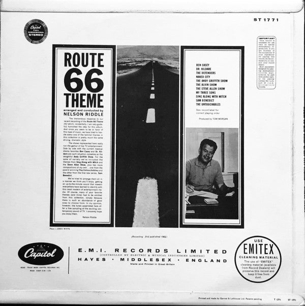Master Release: Route 66 And Other T.V. Themes by Nelson Riddle And His Orchestra