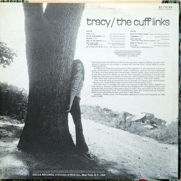 Release: Tracy-Vinyl-US-1969-DL 75160-9295163