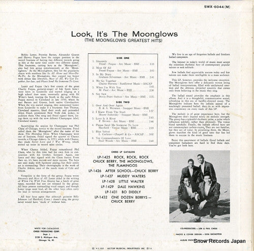Master Release: Look! It's The Moonglows (The Moonglows Greatest Hits) by The Moonglows