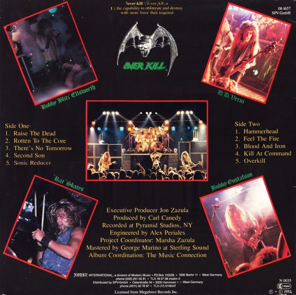 Master Release: Feel The Fire by Overkill