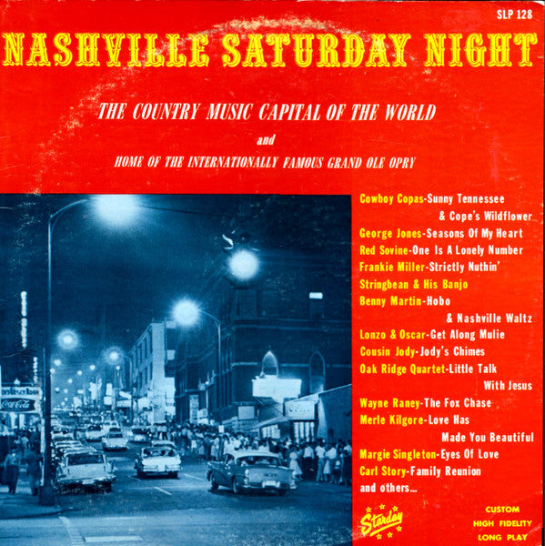 Release: Nashville Saturday Night-Vinyl-US-1960-SLP 128-5892288