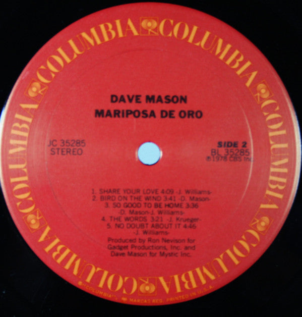 Mariposa De Oro
