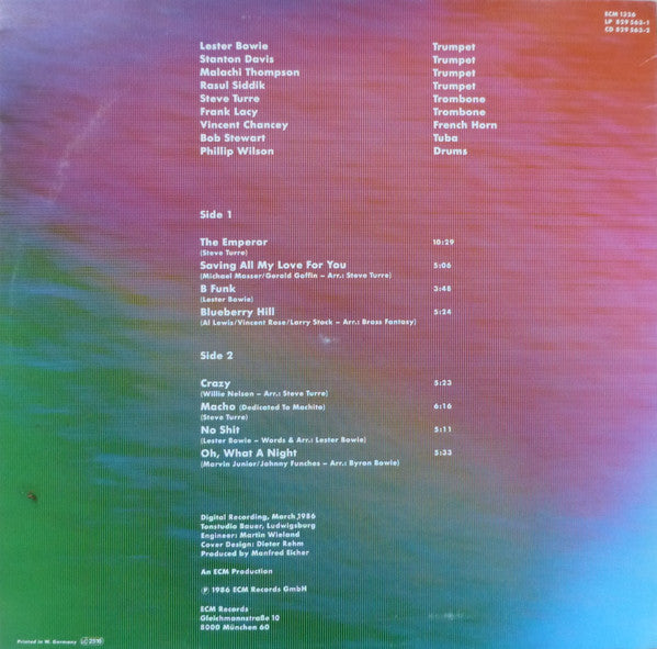 Master Release: Avant Pop by Lester Bowie's Brass Fantasy