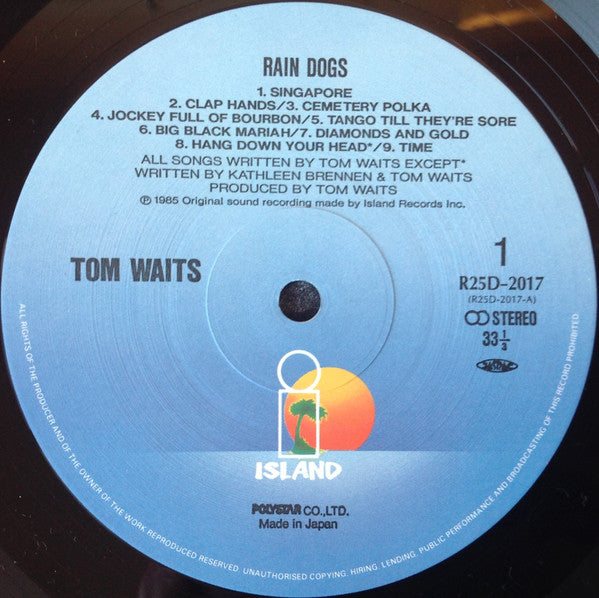 Rain Dogs = レイン・ドッグ