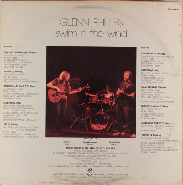 Release: Swim In The Wind-Vinyl-UK-1977-V2087, V 2087-3164468