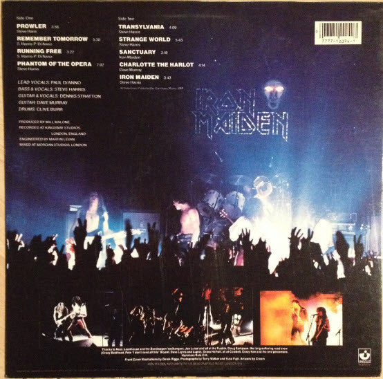 Release: Iron Maiden-Vinyl-US-1980-ST-12094-5494729