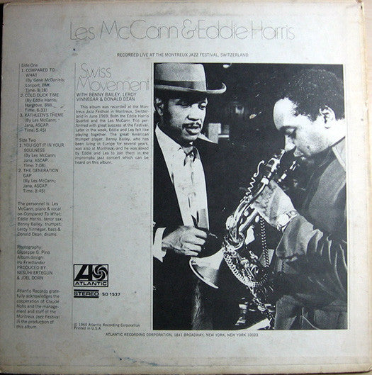 Release: Swiss Movement-Vinyl-US-1969-SD 1537-2584276