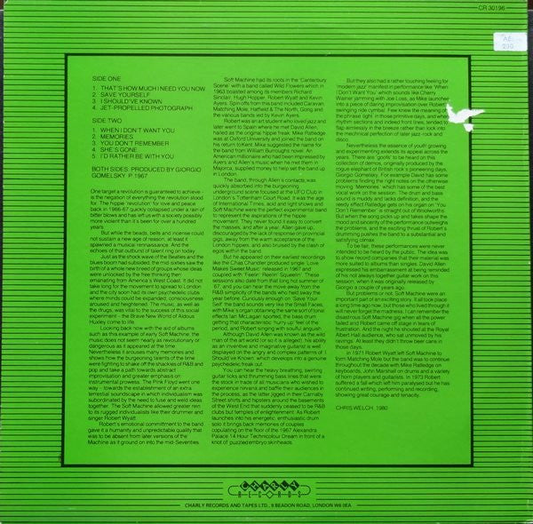 Release: Faces And Places Vol. 7-Vinyl-UK-1980-CR 30196-1476998
