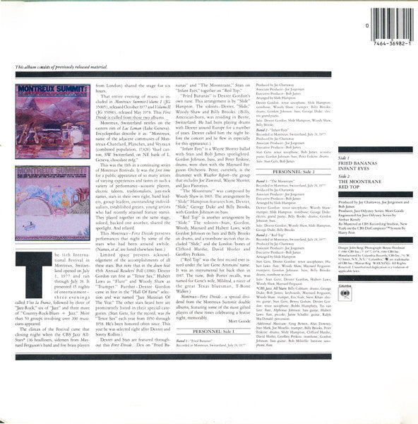 Release: Montreux "First Divide"-Vinyl-US-1981-PC 36982-4987216