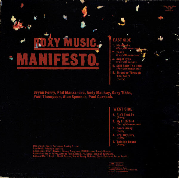 Release: Manifesto-Vinyl-UK-1979-POLH 001, 2335 201-4472997