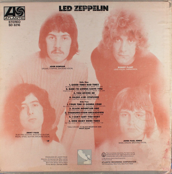 Release: Led Zeppelin-Vinyl-US-1975-SD 8216-2576577