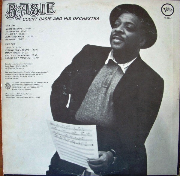 Release: Basie-Vinyl-US-1969-V6-8783-1092118