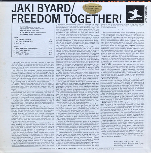 Release: Freedom Together!-Vinyl-US-1966-PR 7463-6005227