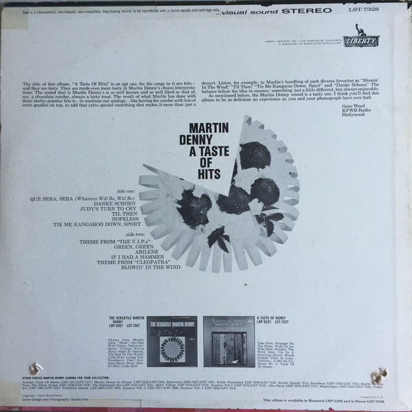 Release: A Taste Of Hits-Vinyl-US-1964-LST-7328-4133576