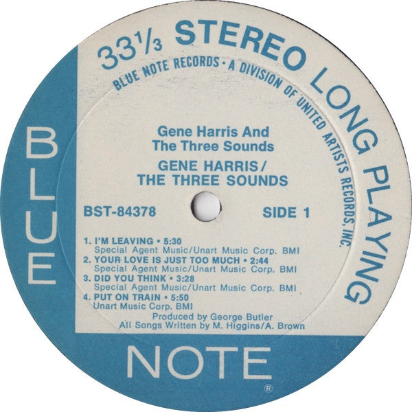 Master Release: Gene Harris The 3 Sounds by Gene Harris