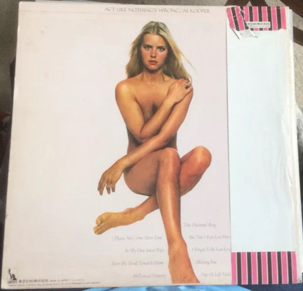Release: Act Like Nothing's Wrong-Vinyl-Japan-1976-LLS-80752-7359450