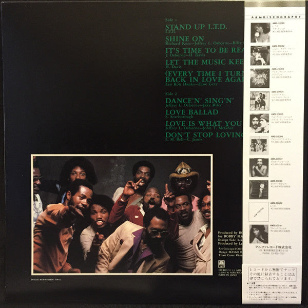 Release: Shines On -The Best Of L.T.D.-Vinyl-Japan-1982-AMS-20009-2389068