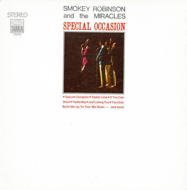Release: Special Occasion-Vinyl-US-1968-S-290, TS290, TAMLA 290, 290-6437040