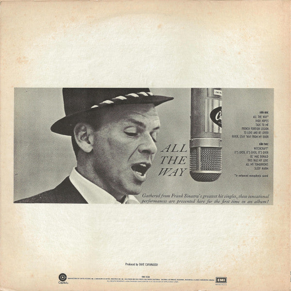 Release: All The Way-Vinyl-US-1976-SM-1538-4431553