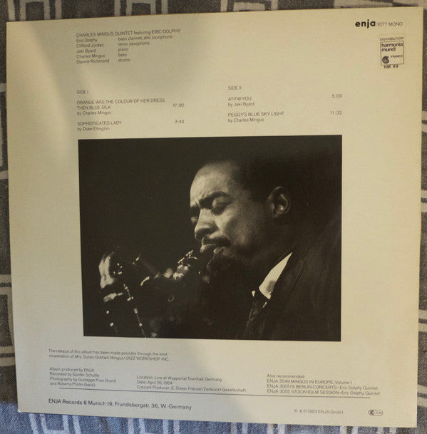 Release: Mingus In Europe Volume II-Vinyl-Germany-None-3077-6588913