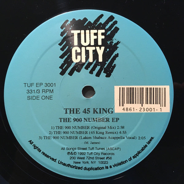 Master Release: The 900 Number EP by The 45 King