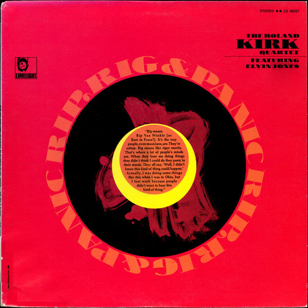 Release: Rip, Rig & Panic-Vinyl-Japan-1987-SJ-19611, LS-86027-7087394
