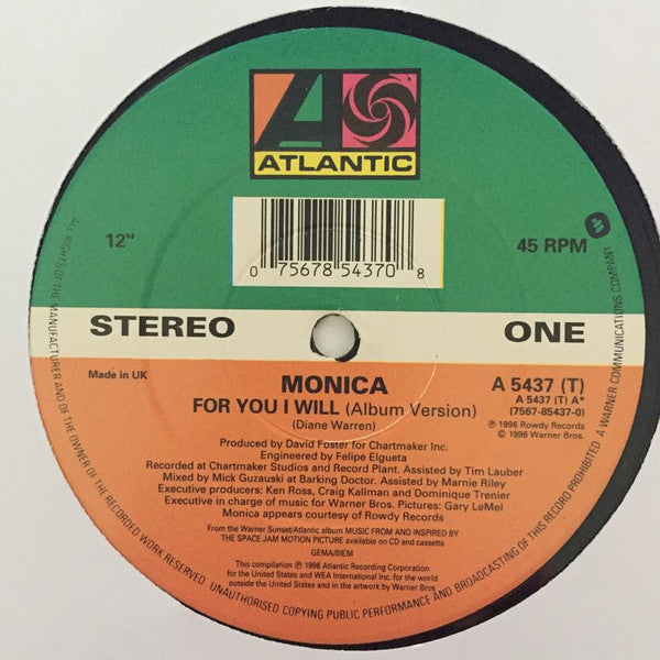 Master Release: For You I Will by Monica