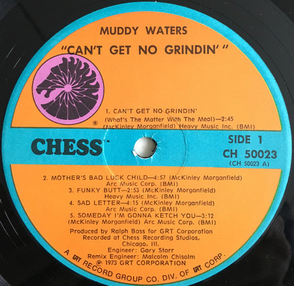 Release: Can't Get No Grindin'-Vinyl-US-1973-CH 50023-2934001