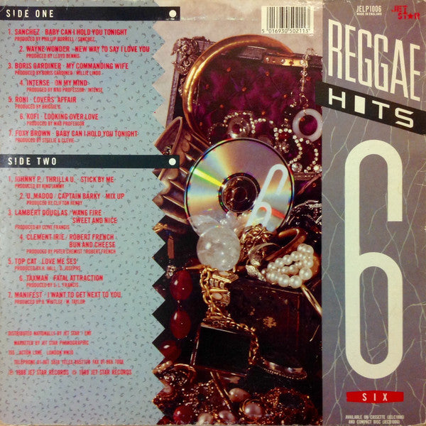 Master Release: Reggae Hits Vol. 6 by Various