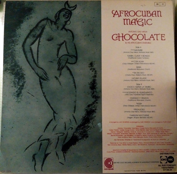 Master Release: Chocolate's Afrocuban Magic by Antonio "Chocolate" Diaz Mena & His Afrocuban Ensemble