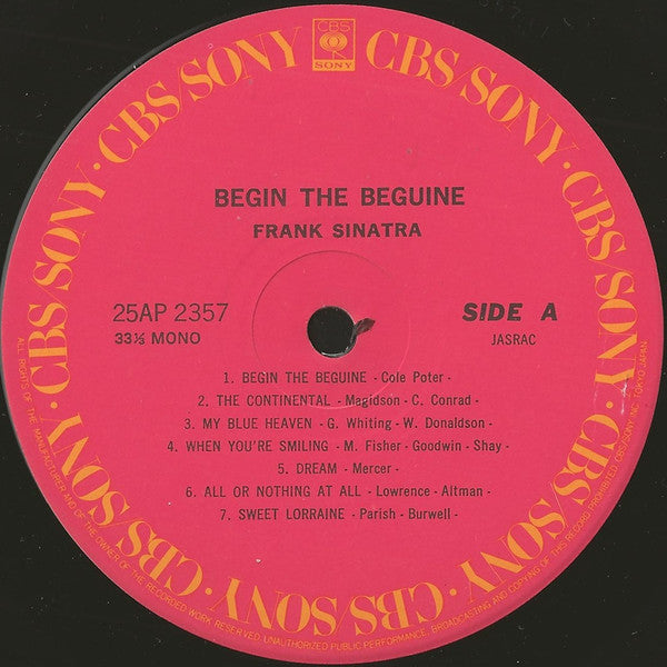 Begin The Beguine