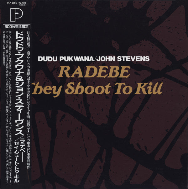 Master Release: Radebe - They Shoot To Kill by Dudu Pukwana