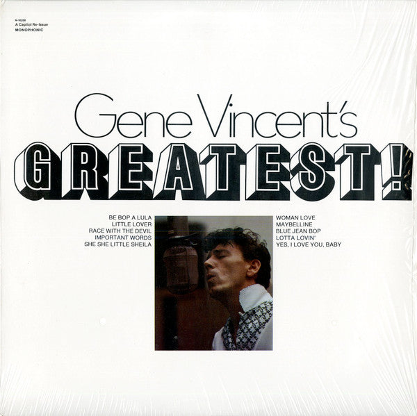 Release: Gene Vincent's Greatest!-Vinyl-US-None-N-16208-2112572