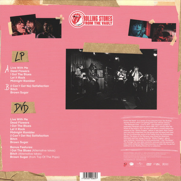 Master Release: The Marquee Club (Live In 1971) by The Rolling Stones